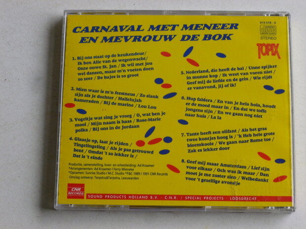 Carnaval met Meneer en Mevrouw De Bok