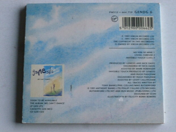 Genesis - No son of Mine (CD Single)