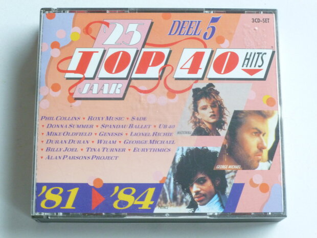 25 Jaar Top 40 Hits 1981-1984 / Deel 5 (3 CD)