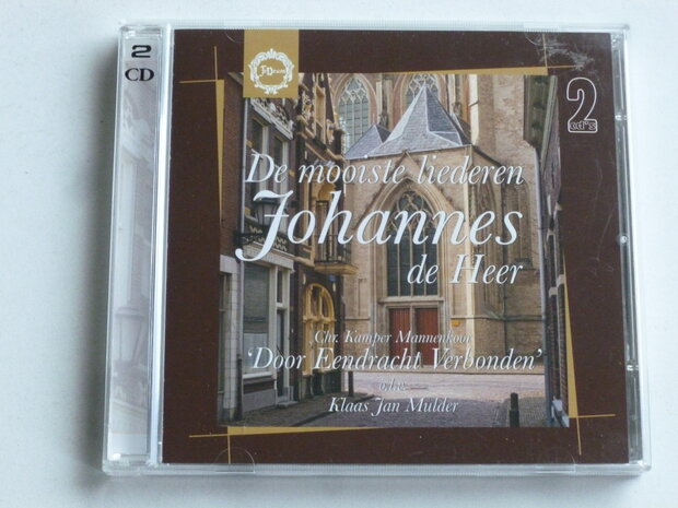 De mooiste liederen Johannes de Heer - Door Eendracht Verbonden / Klaas Jan Mulder (2 CD)