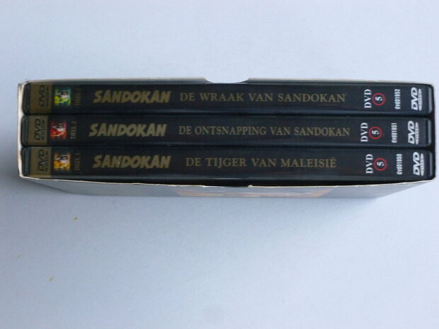 Sandokan - De tijger van Maleisië (3 DVD)