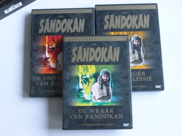 Sandokan - De tijger van Maleisië (3 DVD)