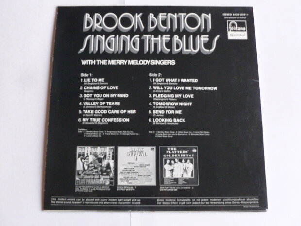 Brook Benton - Singing the Blues (LP)