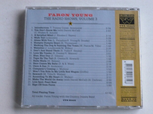 Faron Young - The Radio Shows / Volume 3