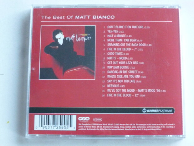Matt Bianco - The Best of (Warner platinum)