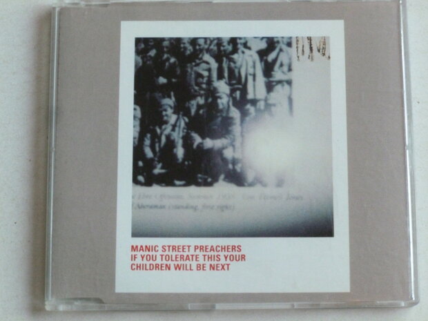 Manic Street Preachers - If you tolerate this your children will be next (CD Single)