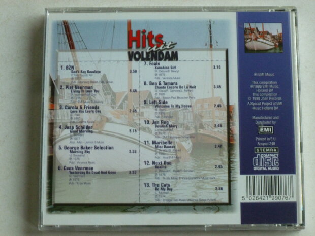 Hits uit Volendam - BZN, Piet Veerman, George Baker, the cats e.a.