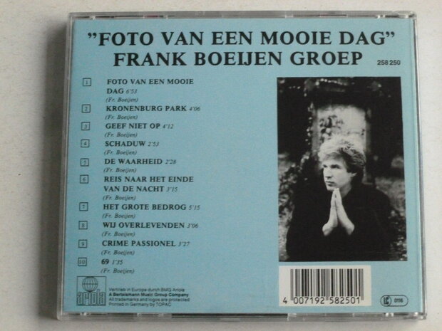 Frank Boeijen Groep - Foto van een mooie dag