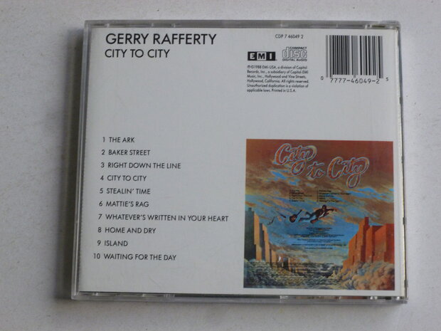 Gerry Rafferty - City to City