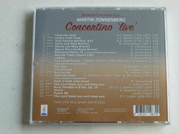 Concertino Live / Martin Zonnenberg