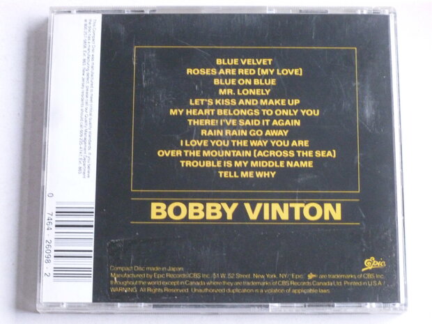 Bobby Vinton's  Greatest Hits