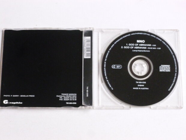 M.N.O. - God of Abraham (CD Single)