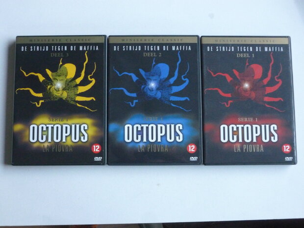 Octopus - La Piovra / Serie 1 ( 3 DVD)