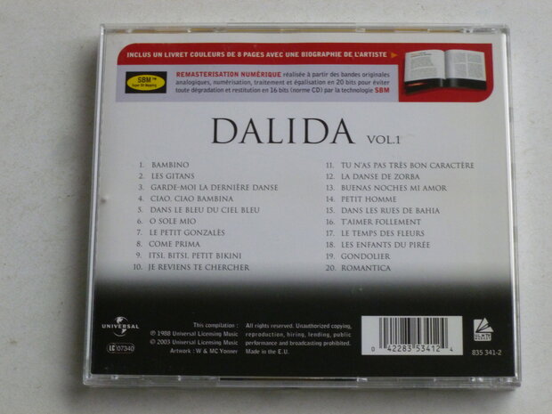 Dalida - Master Serie vol.1