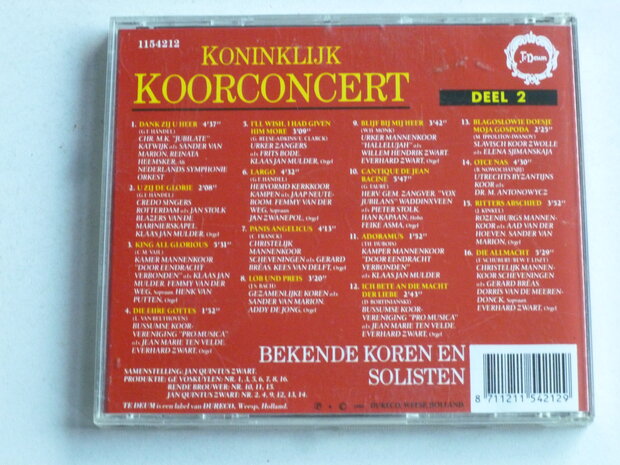 Koninklijk Koorconcert - Deel 2