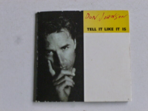 Don Johnson - Tell it like it is (CD Single)