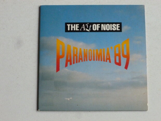 The Art of Noise - Paranoimia '89 (CD Single)
