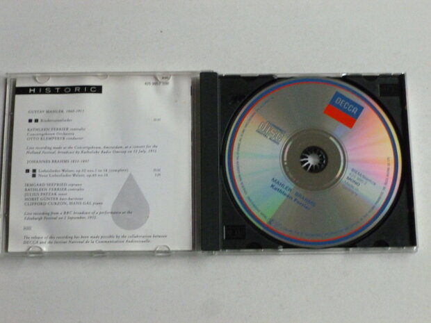 Mahler - Kindertotenlieder / Kathleen Ferrier