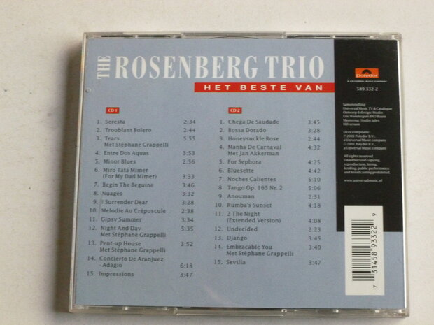 The Rosenberg Trio - Het Beste van (2 CD) polydor