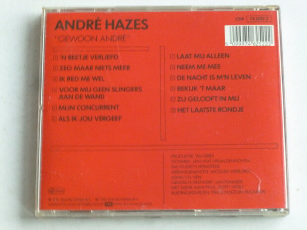 Andre Hazes - Gewoon Andre