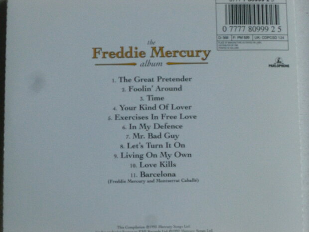 The Freddie Mercury Album (1992)
