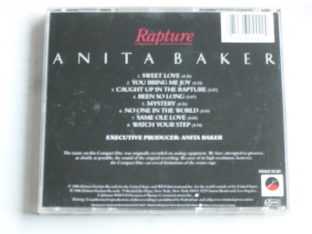 Anita Baker - Rapture