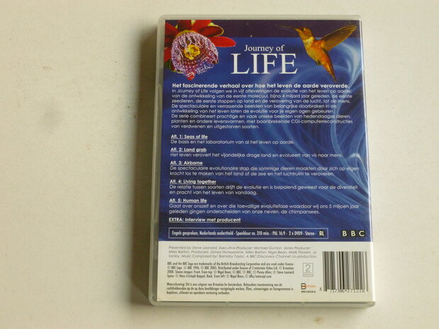 Journey of Life - Evolutie van het leven op aarde (2 DVD) BBC