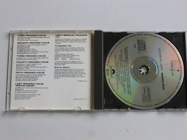 Jean Michel Jarre - Rendez Vous (polydor)