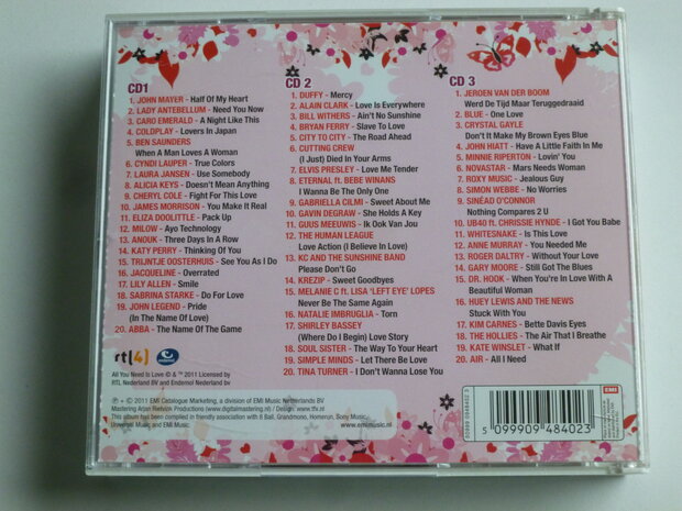 All You Need is Love - 2011 (3 CD)