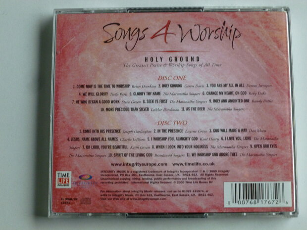 Songs 4 Worship - Holy Ground (2 CD)