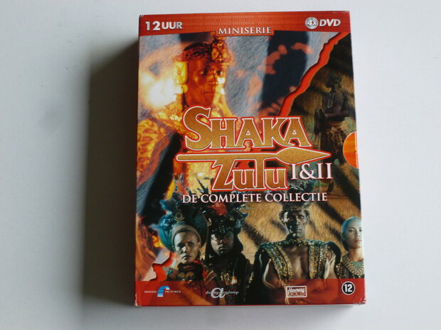 Shaka Zulu 1 & II De Complete Collectie (4 DVD)