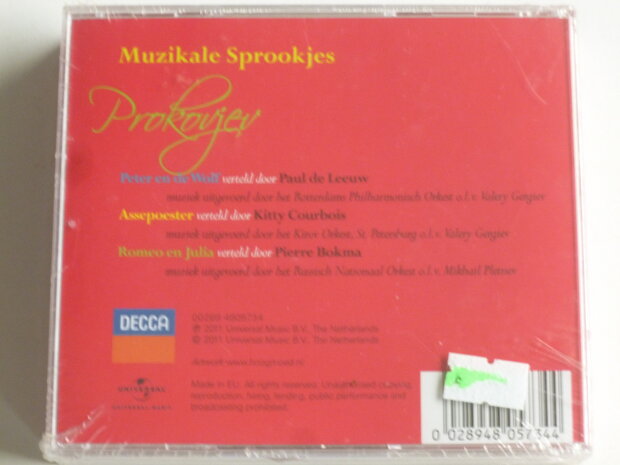 Prokofjev - Muzikale Sprookjes (3 CD) Nieuw