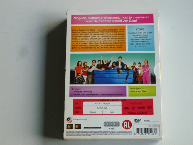 Glee - Seizoen 1 Deel 1 (4 DVD)