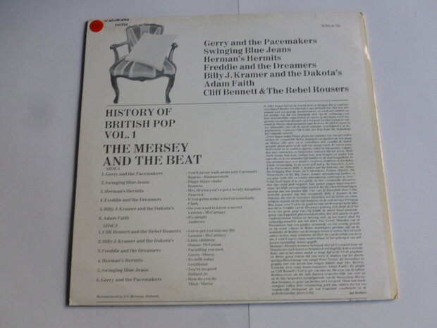 History of British Pop - Vol.1/ The Mersey and the Beat (LP)