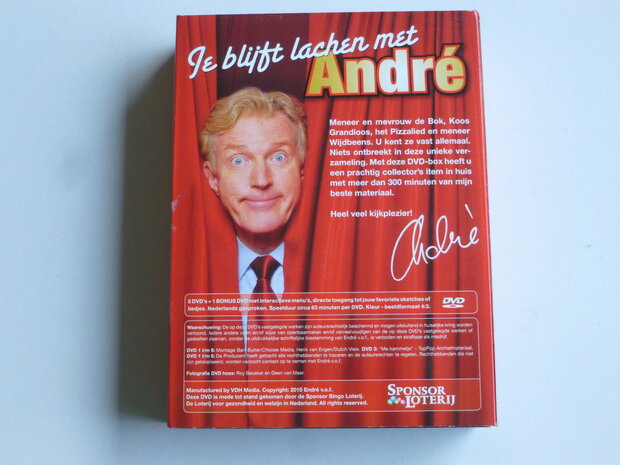 Andre van Duin - Je blijft lachen met André (6 DVD) 