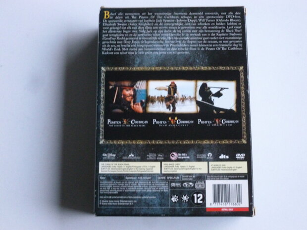 Pirates of the Caribbean - 3 Film Collection (3 DVD)