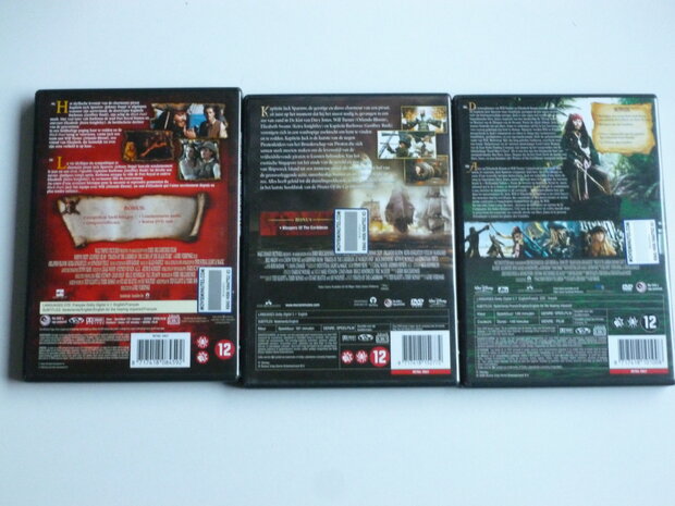 Pirates of the Caribbean - 3 Film Collection (3 DVD)