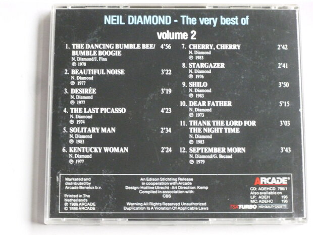 Neil Diamond - The very best of / volume 2
