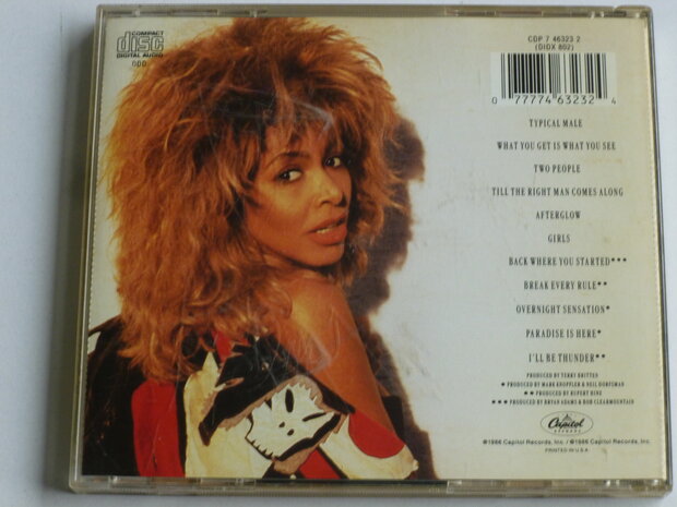 Tina Turner - Break Every Rule