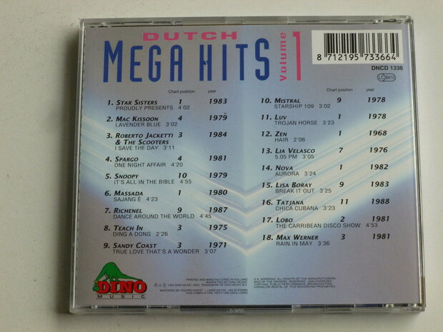 Dutch Mega Hits - Volume 1