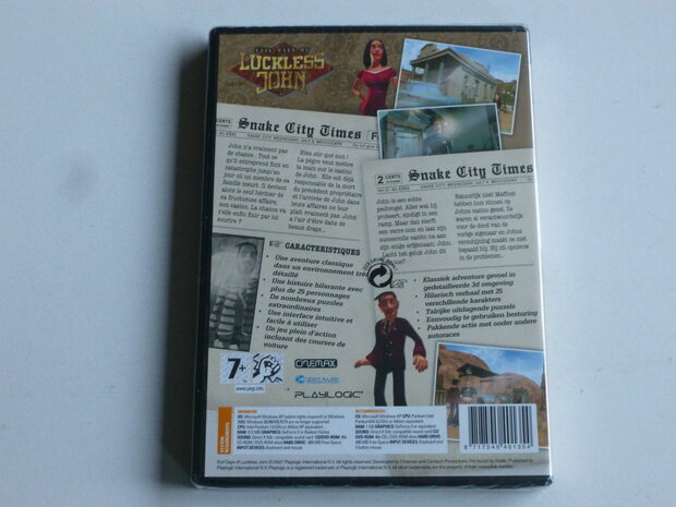 Luckless John - Evil Days of Luckless John ( PC CD-Rom) Nieuw