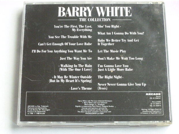 Barry White - The Collection (arcade)
