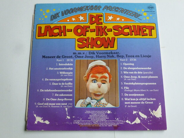 Dik voormekaar - De Lach of ik schiet show / Andre van Duin (LP)