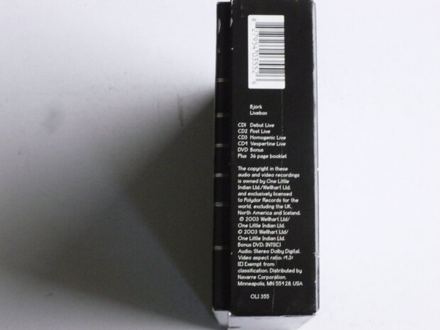 Bjork - Livebox ( 4 CD + DVD)