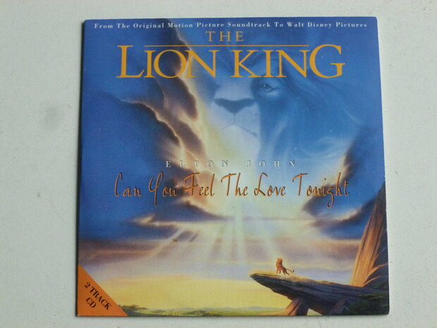 The Lion King - Can you feel the Love tonight (Elton John) CD Single