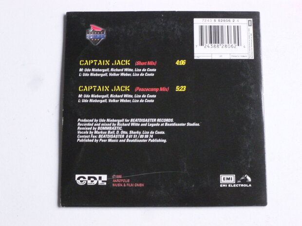 Captain Jack  (CD Single)