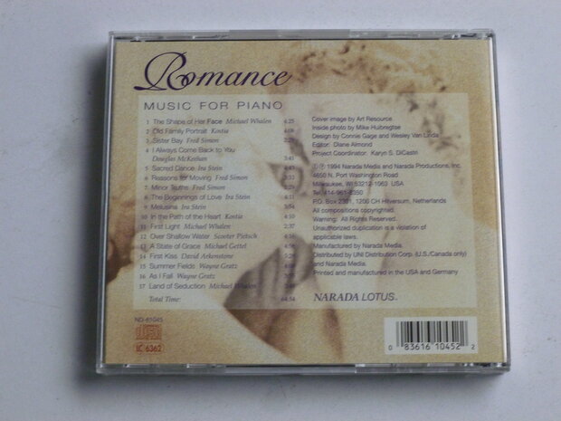 Romantic Music for Piano - Narada