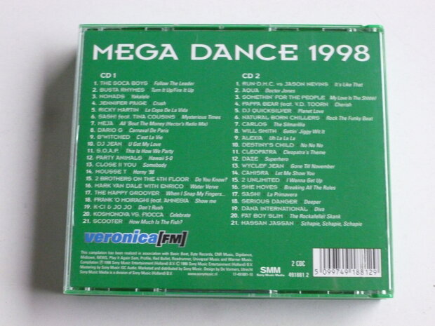 Mega Dance 1998 (2 CD)