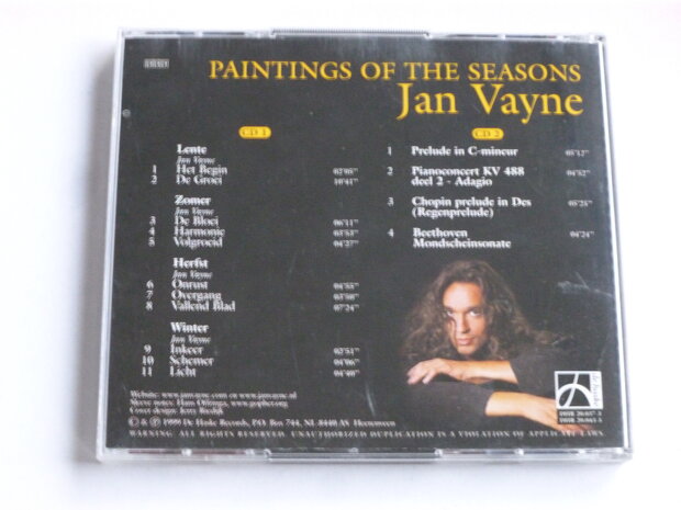 Jan Vayne - Paintings of the seasons (2 CD)