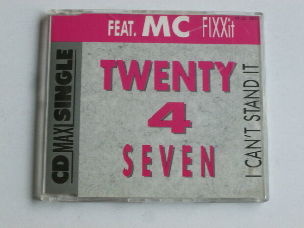 Twenty 4 Seven - I can't stand it (CD Single)